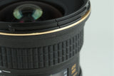 Tokina AT-X Pro 12-24mm F/4 IF DX Aspherical Lens for Nikon With Box #23274