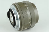 Leica Leitz Summilux-R 50mm F/1.4 3-Cam Lens #24716H2