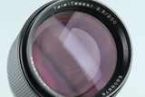 Contax Carl Zeiss Tele-Tessar T* 200mm F/3.5 AEG Lens for CY Mount #27460A1