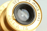 Leica IIIb Gold + Elmar 50mm F/3.5 Lens #30334E4