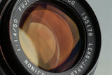 Fuji Fujifilm Fujinon 50mm F/1.4 Lens for M42 Mount #35924F4