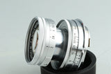 Leica Leitz Summicron 50mm F/2 Lens for L39 + Leica M Mount Adapter #36878T