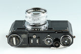 Nikon S2 Original Black Paint + NIKKOR-S・C 50mm F/1.4 Lens #39684D8