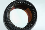 Leica Leitz Summilux 50mm F/1.4 Lens for Leica M #39988T