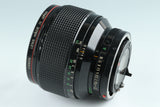 Canon FD 85mm F/1.2 L Lens #40519H13