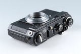 Nikon S2 Repainted Black 35mm Rangefinder Film Camera #41829D5