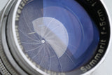 Leica Leitz Summarit 50mm F/1.5 Lens for Leica L39 #42304T