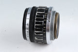 Tanaka Kogaku Tanar H.C. 50mm F/1.5 Lens for L39 #42776C2