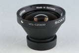 Sony Handycam Conversion Lens VCL-CZ0630 + VCL-1437H + 52mm Filter MC Protector / MC Circular Pl / 30.5mm MC Protector x2 #45728Ｍ1