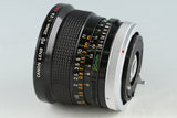 Canon FD 20mm F/2.8 S.S.C. Lens #46324H12