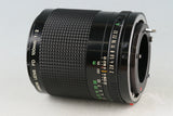 Canon FD 100mm F/2.8 Lens #49190F4