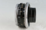 Nikon S3 Original Black Paint + W-Nikkor 35mm F/1.8 Lens CLA By Kanto Camera #49818D2