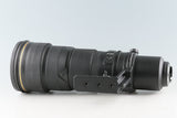 Nikon AF-S Nikkor 500mm F/4 G ED VR N Lens #50644D