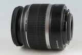 Canon EF-S 18-55mm F/3.5-5.6 IS Lens #52254F5