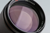 Contax Carl Zeiss Tele-Tessar T* 200mm F/3.5 AEG Lens for CY Mount #52582A1
