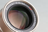 Contax Carl Zeiss Sonnar T* 90mm F/2.8 Lens for G1/G2 #52802A2