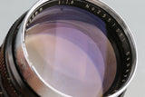 Sankyo Koki Komura 80mm F/1.8 Lens for Leica L39 #54125C2