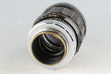 Sankyo Koki Komura 80mm F/1.8 Lens for Leica L39 #54125C2