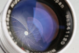 Nikon Nikkor-S.C 50mm F/1.4 Lens for Leica L39 #54126C2
