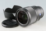 Sony Zeiss Distagon FE T* 35mm F/1.4 ZA Lens for Sony E Mount #54397F5
