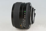 Contax Carl Zeiss Planar T* 50mm F/1.4 MMJ Lens for CY Mount #55509A2