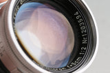 Leica Leitz Summicron 50mm F/2 Lens for Leica L39 #55697T