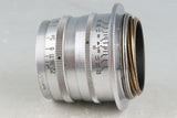 Nikon Nippon Kogaku Nikkor-Q.C 50mm F/3.5 Lens for Leica L39 #56154C2