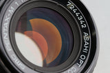 SMC Pentax-M 50mm F/1.7 Lens for Pentax K #56200C4