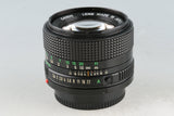 Canon FD 50mm F/1.4 Lens #56505F4