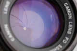 Canon FD 50mm F/1.4 Lens #56505F4