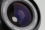 Minolta MD W.Rokkor 28mm F/3.5 Lens #57589G21