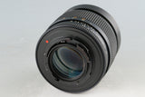Contax Carl Zeiss Planar T* 85mm F/1.4 AEG Lens for C/Y Mount #57617A2