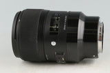 Sigma Art 35mm F/1.4 DG Lens for E-Mount #58164E6