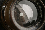 J.H.Dallmeyer London No.3 SER IV CARFAC PATENT 180mm F/6.3 Pentax 67 Mount Modified Lens #58337C4