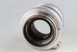 Leica Leitz Summicron 50mm F/2 Lens for Leica L39 CLA By Kanto Camera #58602T