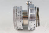 Leica Leitz Summicron 50mm F/2 Lens for Leica L39 CLA By Kanto Camera #58602T