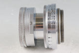 Leica Leitz Summicron 50mm F/2 Lens for Leica L39 CLA By Kanto Camera #58602T