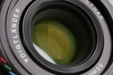 Voigtlander Apo-Lanthar 50mm F/2 Lens for Sony E #58932E5