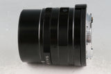 Contax Carl Zeiss Sonnar T* 90mm F/2.8 Black Lens Set for Contax G1 G2 #59328A1
