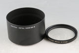 Contax Carl Zeiss Sonnar T* 90mm F/2.8 Black Lens Set for Contax G1 G2 #59328A1