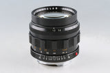 Leica Leitz Noctilux 50mm F/1.2 Lens for Leica M CLA By Kanto Camera #59348T