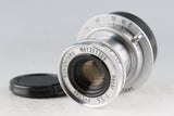 Konica Konishiroku Hexar 50mm F/3.5 Lens for Leica L39 #59577C2