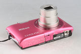 Nikon Coolpix S3300 Digital Camera #59611I