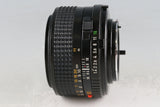 Minolta MD 50mm F/1.4 Lens for MD Mount #59691F5