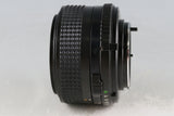 Minolta MD 50mm F/1.4 Lens for MD Mount #59691F5