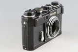 Nikon S3 Black Paint 35mm Rangefinder Film Camera #59695D1
