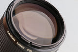 Canon FD 100mm F/2 Lens #59878F4