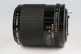 Canon FD 100mm F/2 Lens #59878F4