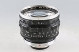 Nikon Nippon Kogaku Nikkor-N 50mm F/1.1 Lens for Nikon S CLA By Kanto Camera #59982A4