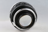 Nikon Nippon Kogaku Nikkor-N 50mm F/1.1 Lens for Nikon S CLA By Kanto Camera #59982A4